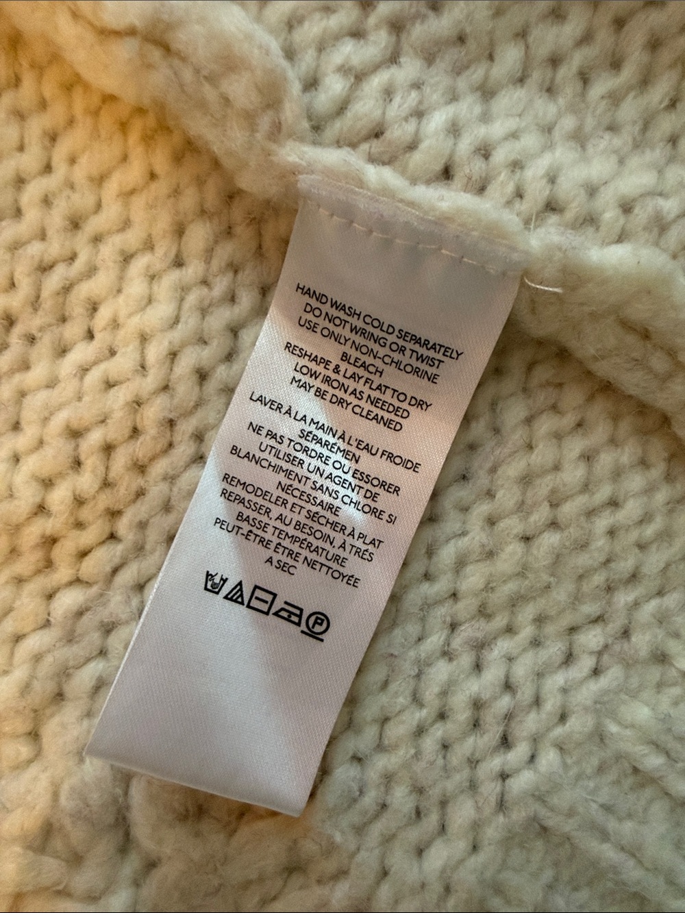 Cozy Cream by Anthropologie Open-Front Cable Knit Women's Cardigan - Picture 4 of 8